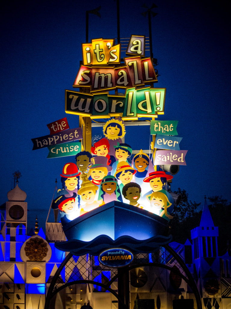 It's a Small World (after all, after dark)