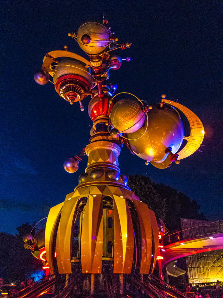 Nightime Launch of the Astro Orbiter